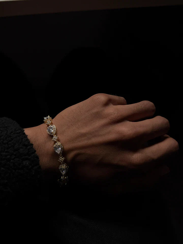 Heart & Star Diamond Bracelet