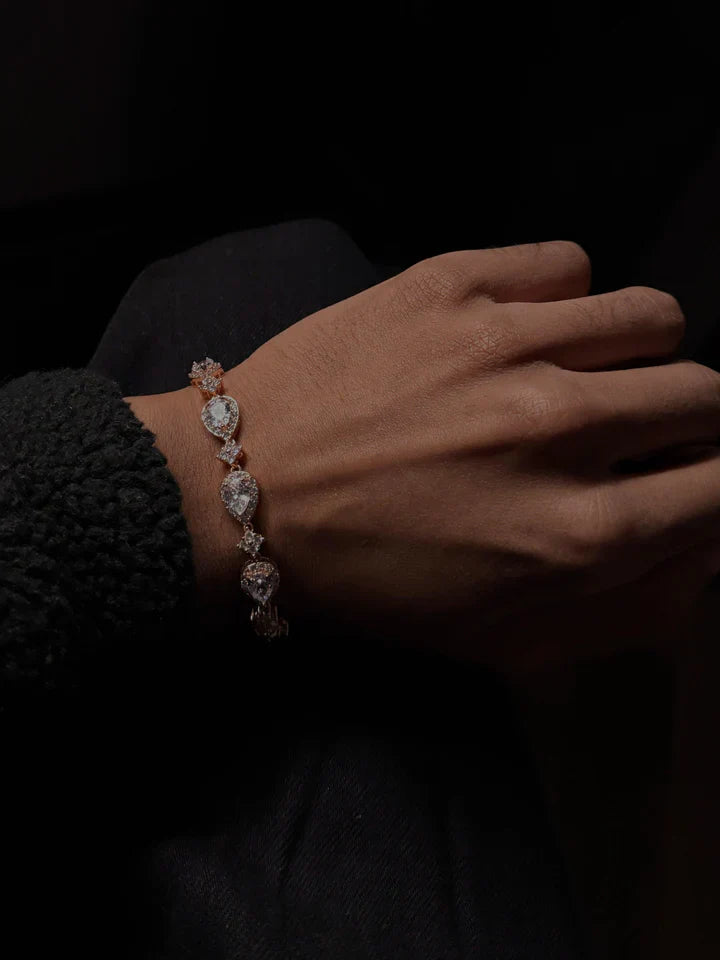 Heart & Star Diamond Bracelet