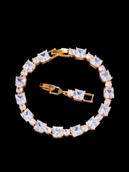Gold Cube Bracelets