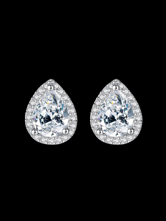 Tear Drop Earrings (S925)