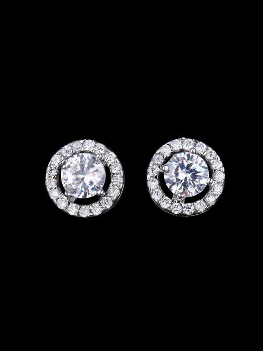 Halo Earrings (S925)