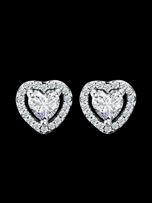 Hearts Earrings (S925)